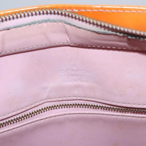 LOUIS VUITTON Monogram Vernis Houston Bag Marshmallow Pink M91302 - Picture 10 of 16